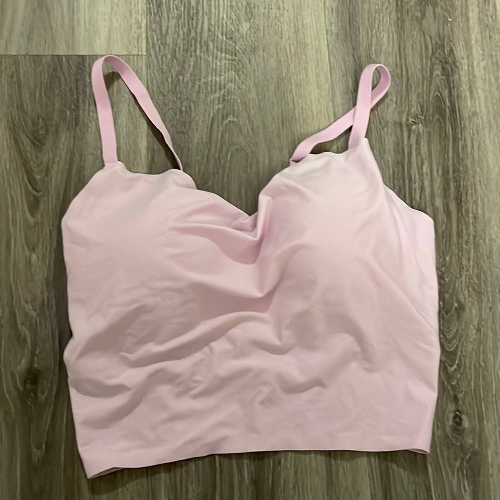 Balance Athletica Moxie Bra Longline in Surge (Pink)